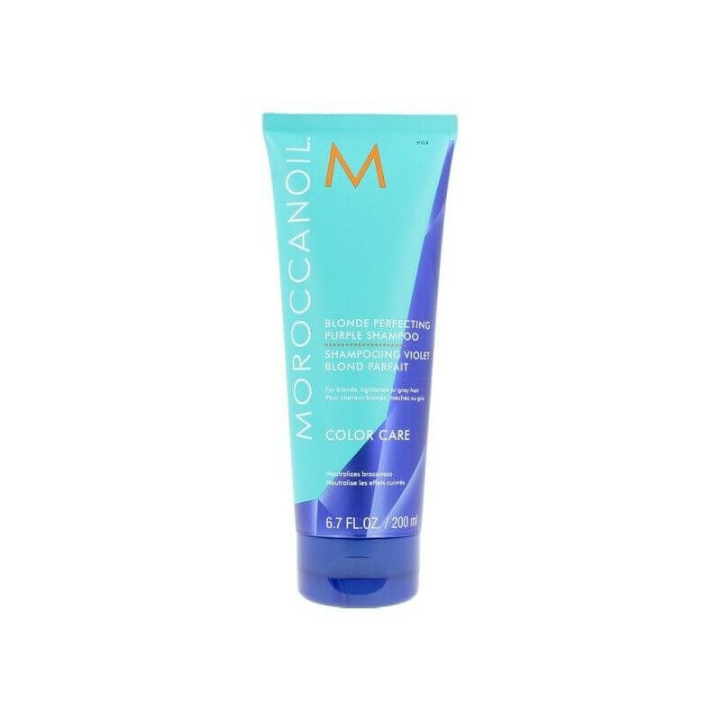 Moroccanoil Color Care Shampoo fialový tónovací šampon pro blond vlasy 200 ml