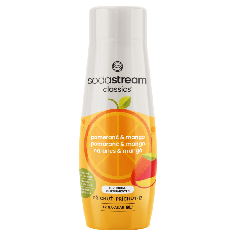 SODASTREAM Příchuť pomeranč mango zero 440 ml