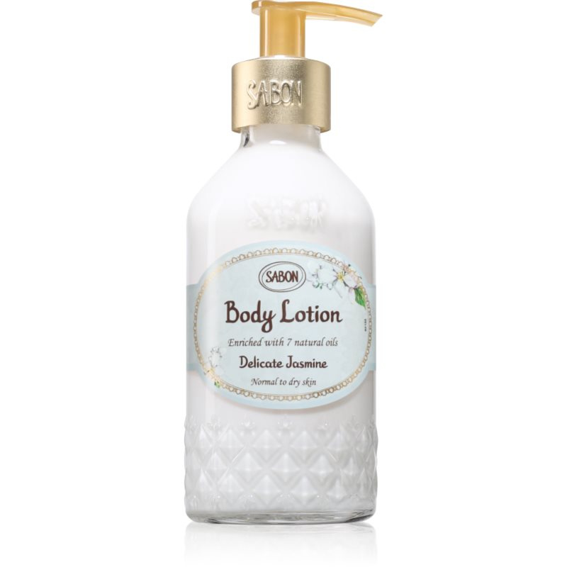 Sabon Delicate Jasmine tělové mléko 200 ml