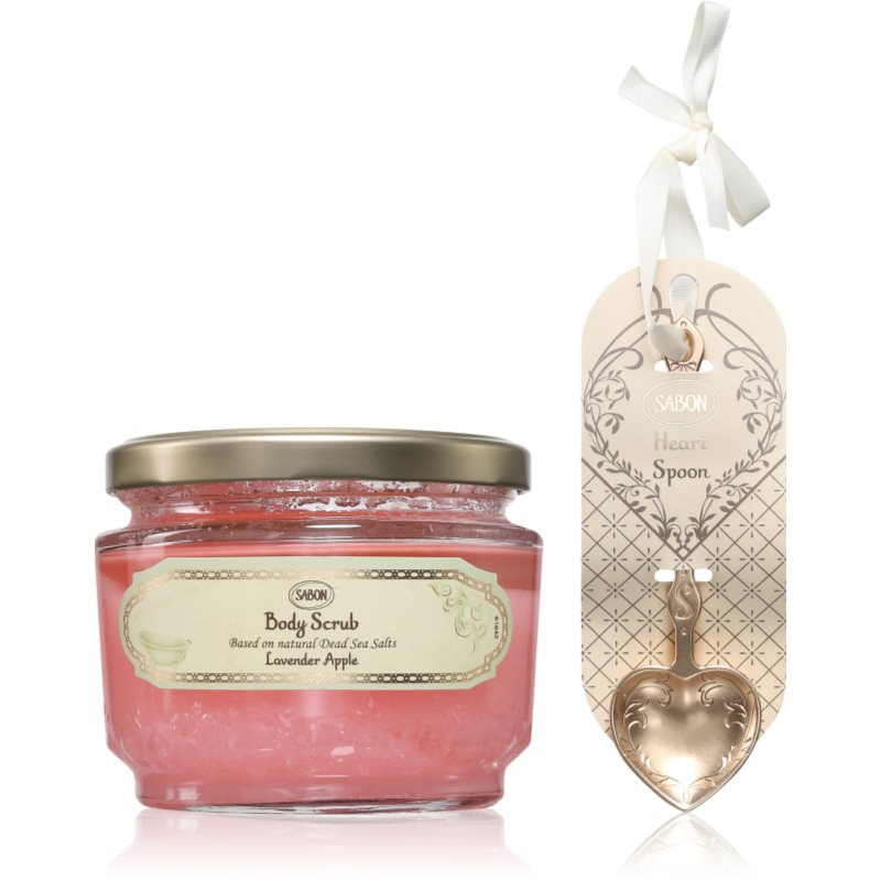 Sabon Lavender Apple tělový peeling 320 g