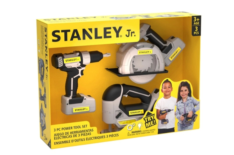 Stanley junior sada elektronického nářadí pro děti 3 ks