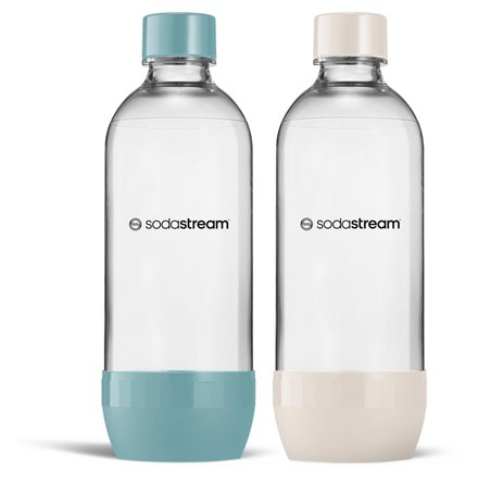 Sodastream Jet Blue/Sand lahve vhodné do myčky (2×1 l)