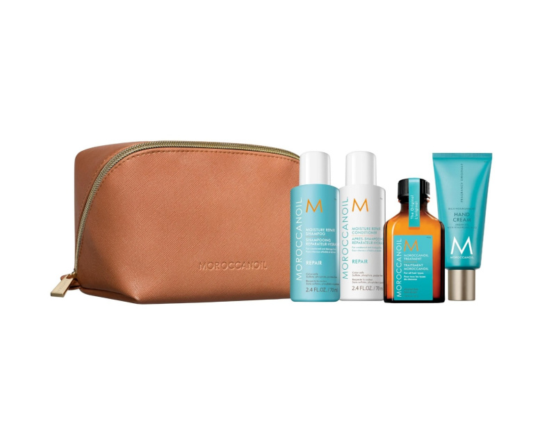 Moroccanoil Repair cestovní set s regeneračním účinkem 4 ks