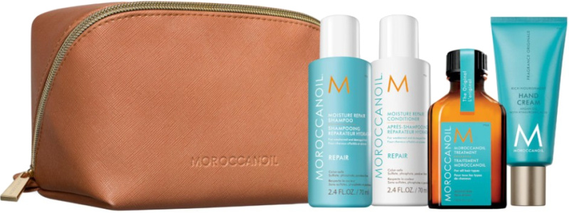 Moroccanoil Repair cestovní set s regeneračním účinkem 4 ks