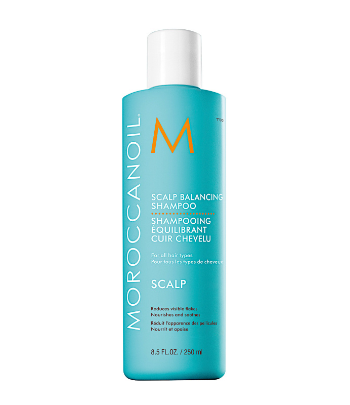 Moroccanoil Scalp Balancing Shampoo zklidňující šampon na mastné vlasy proti lupům 250 ml