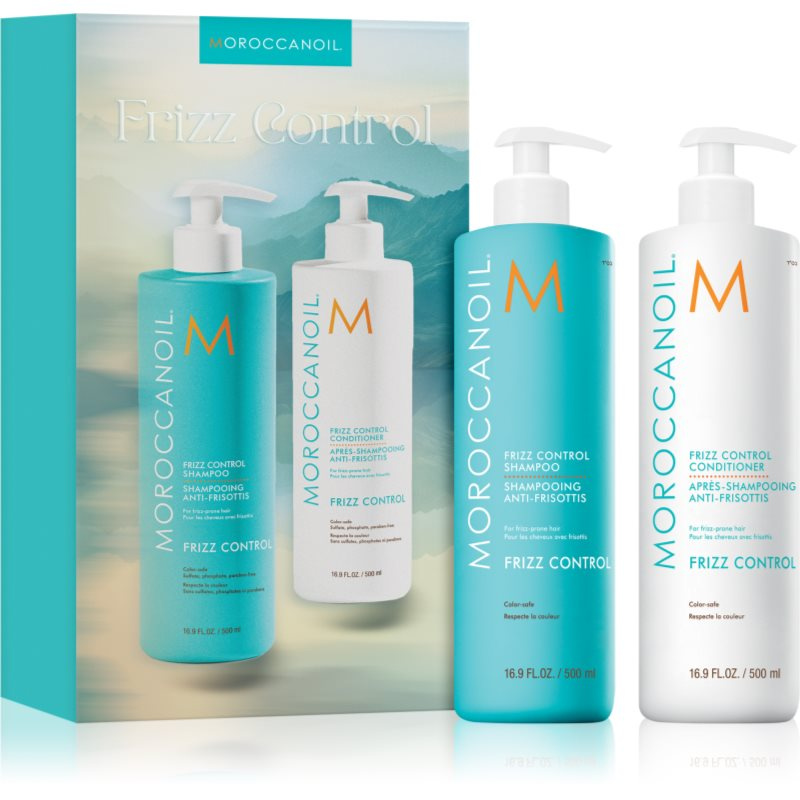 Moroccanoil Frizz Control Kit sada pro nepoddajné a krepatějící se vlasy