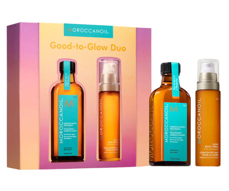 Moroccanoil Good-to-Glow Duo sada na vlasy a tělo