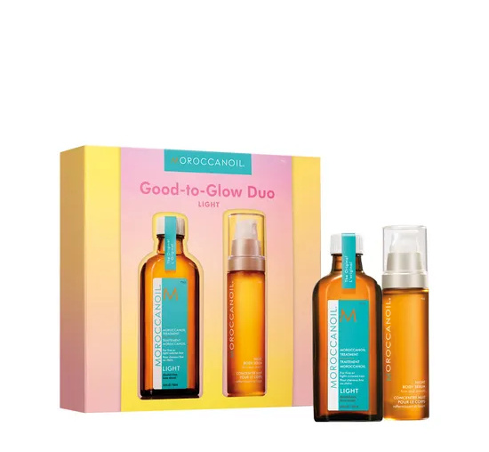 Moroccanoil Good-to-Glow Duo sada na vlasy a tělo 2 ml