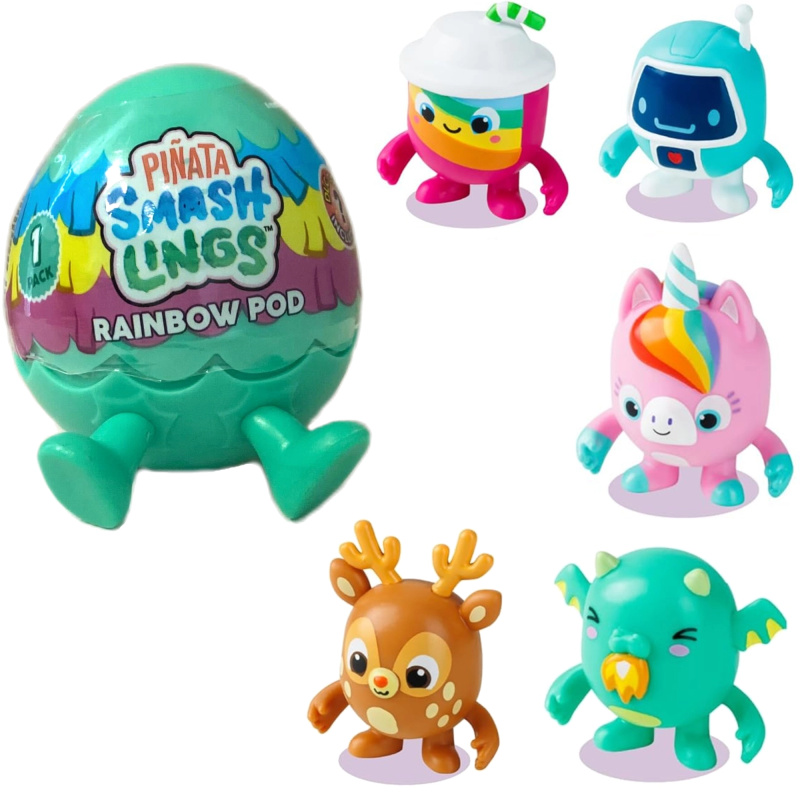Piñata Smashlings Rainbow Pod – náhodná figurka v vajíčku