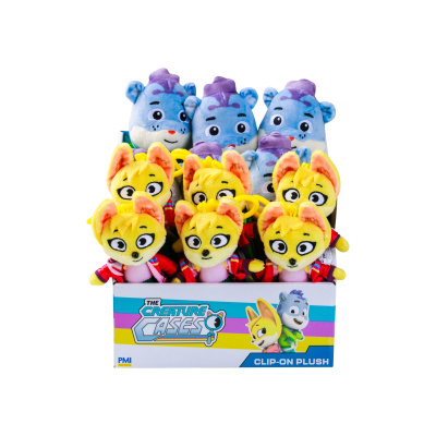 plyšový přívěsek zvířecí případy