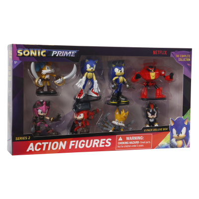 Alltoys Sonic akční 8 ks Deluxe box