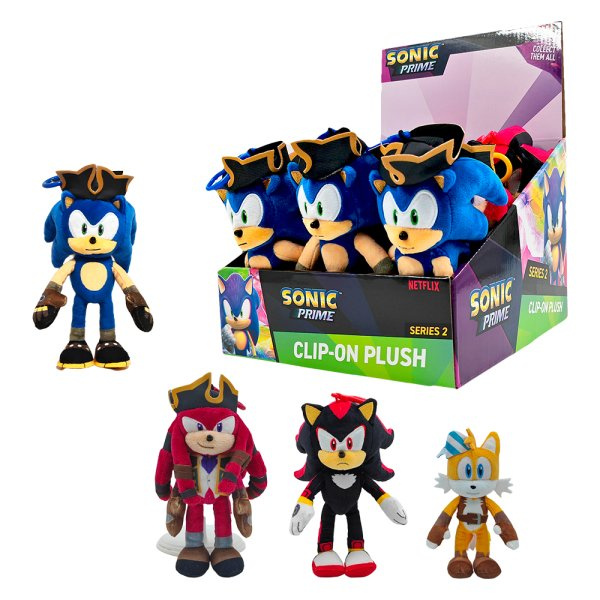 Plyšový přívěsek Sonic the Hedgehog