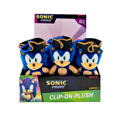 Plyšový přívěsek Sonic the Hedgehog