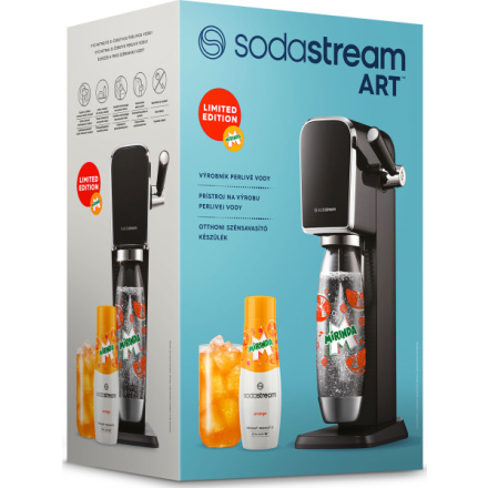 SODASTREAM Art Mirinda Mpack výrobník perlivé vody Black