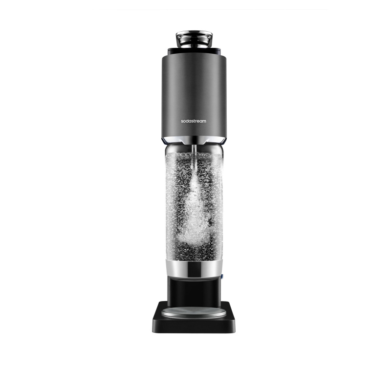 SodaStream FRESH PLUS BLACK Výrobník domácí perlivé vody 1x,  Výrobník perlivé vody FRESH PLUS, 1x,  Bombička CO₂ se systémem QuickConnect, 1x,