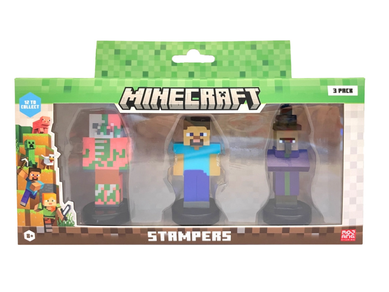 Alltoys Minecraft razítko 3 pack