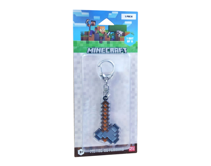 Minecraft kovový přívěšek