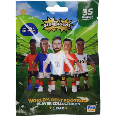 Supergoal figurka fotbalisty s mini plakátem