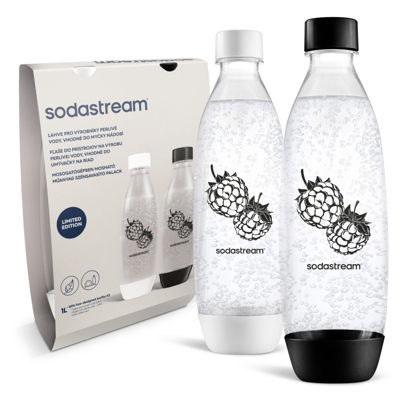SodaStream Lahev FUSE 2x1l Malina do myčky SODASTREAM  .