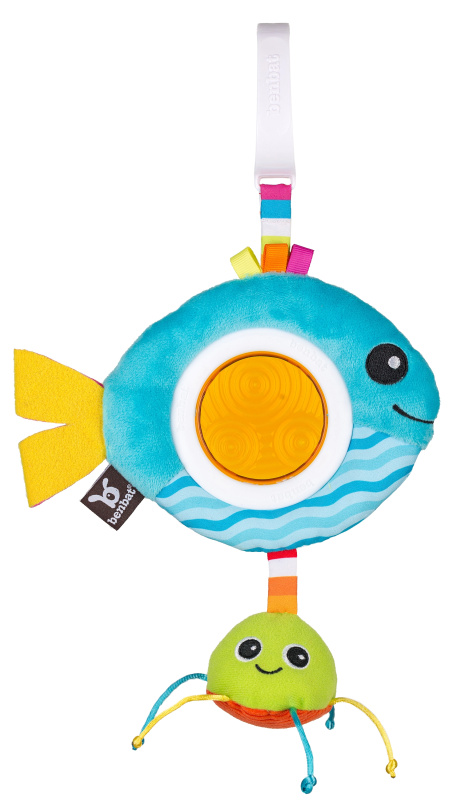 BenBat závěsná Dazzle Travel Rattle rybka