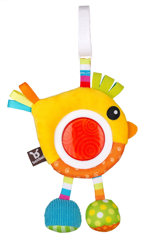 BenBat hračka závěsná Dazzle Travel Rattle ptáček