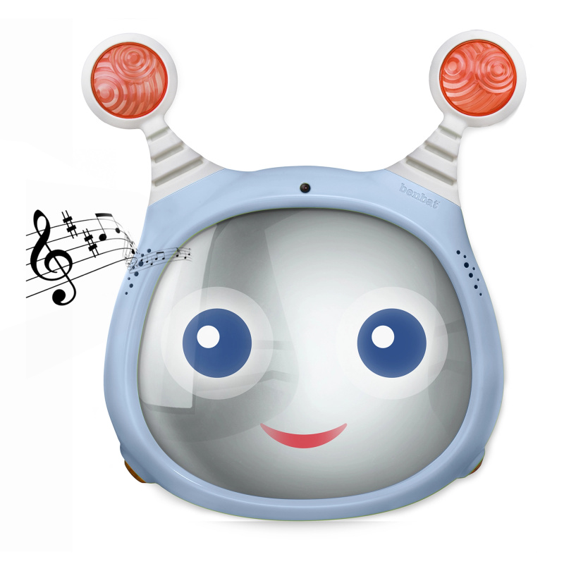 BenBat zrcadlo do auta aktivní s melodiemi Oly Blue 0m+