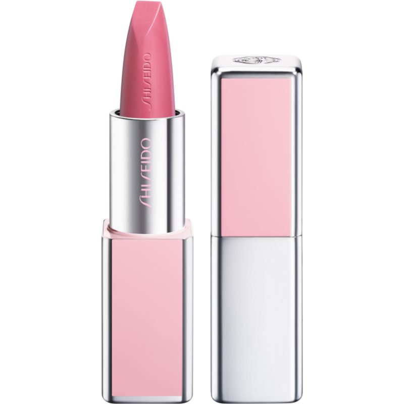 Shiseido Technosatin Pink saténová rtěnka odstín 01 Perfect Pink 3.3 g