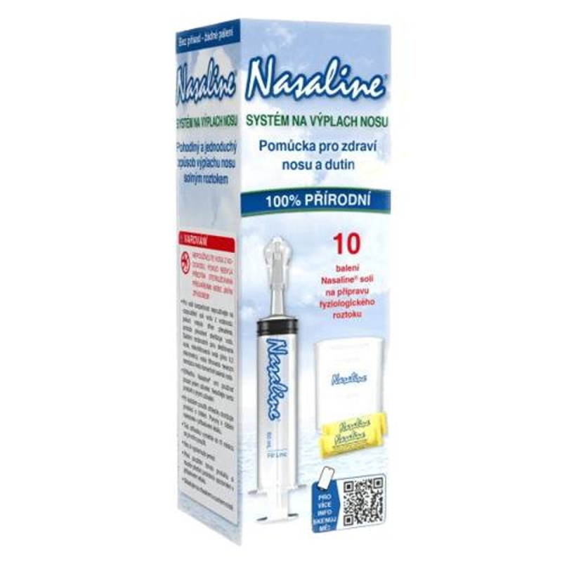 Nasaline Systém na výplach nosu 10ks