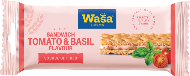 Sandwich Rajčata a Bazalka - Wasa