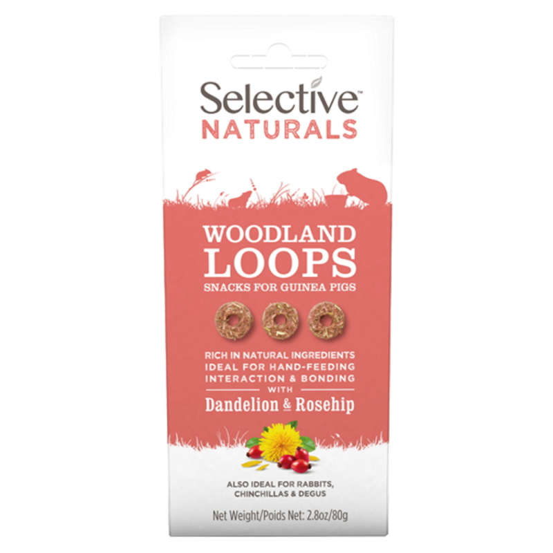 Supreme Selective snack Naturals Woodland Loops  80 g
