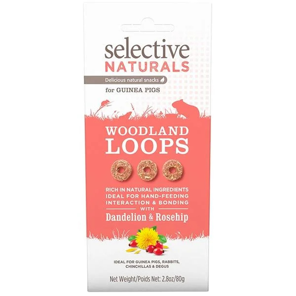 Supreme Selective snack Naturals Woodland Loops  80 g
