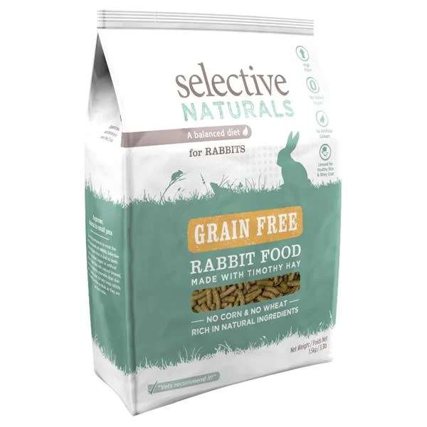 SUPREME Selective Naturals Grain Free rabbit krmivo pro králíky 1,5 kg