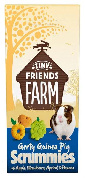 Supreme Tiny FARM Snack Gerty Scrummies - morče 120 g