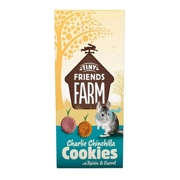 Supreme Tiny FARM Snack Charlie Cookies - činčila 120 g