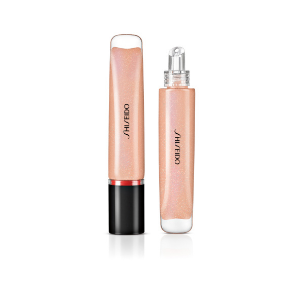 Shiseido Shimmer GelGloss třpytivý lesk na rty s hydratačním účinkem odstín 02 Toki Nude 9 ml