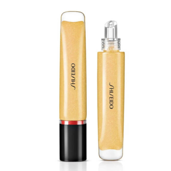 Shiseido Shimmer GelGloss třpytivý lesk na rty s hydratačním účinkem odstín 03 Kurumi Beige 9 ml