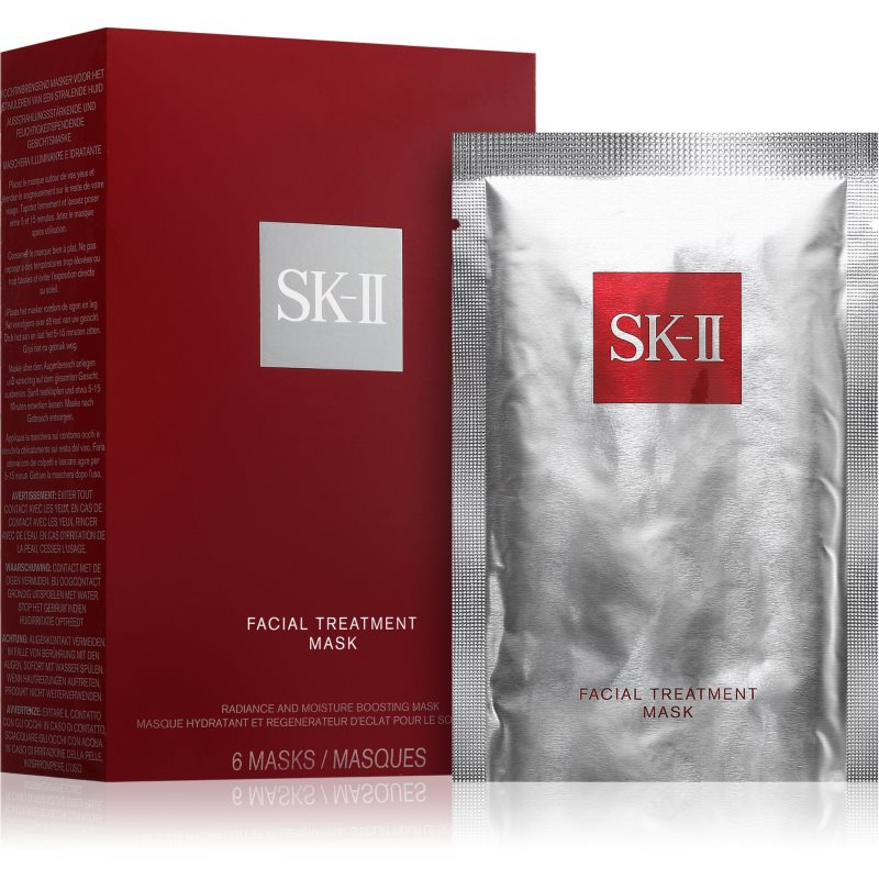 SK-II Facial Treatment hydratační pleťová maska 6 ks