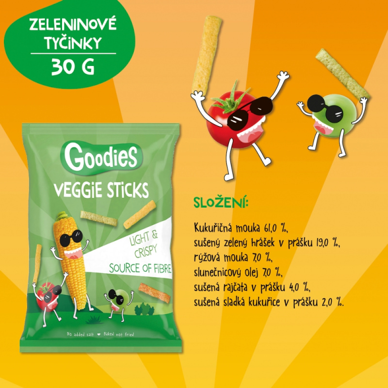 Goodies Zeleninové tyčinky