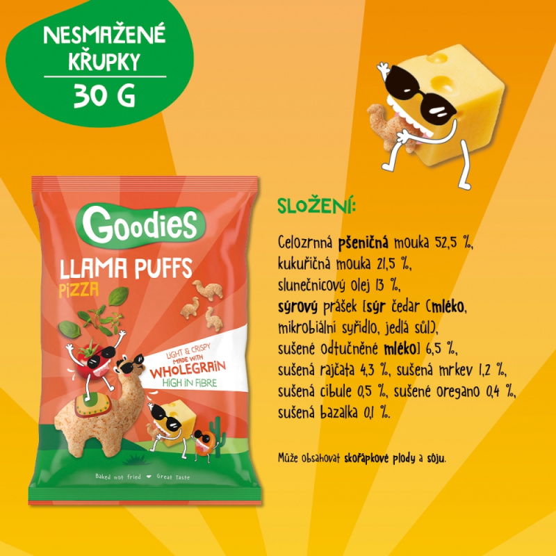 Goodies Lama křupky pizza