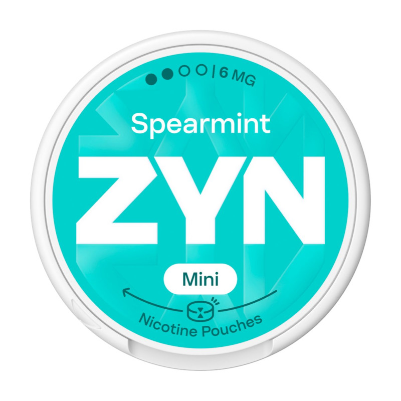 Zyn Spearmint Mini Strong nikotinové sáčky