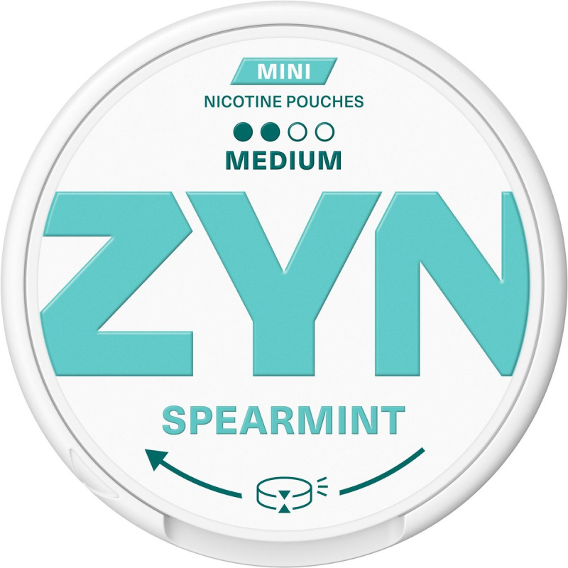 Zyn Spearmint Mini Medium nikotinové sáčky
