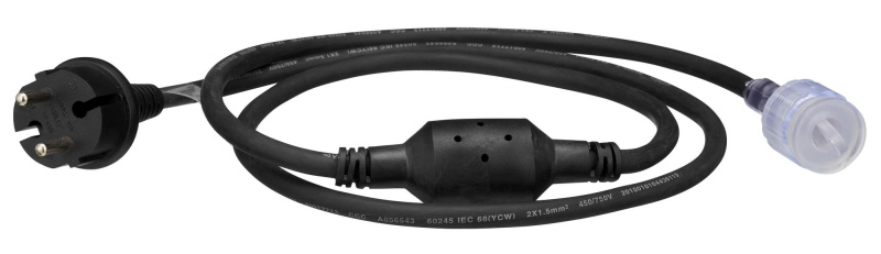 Kabel se zástrčkou Mareld 1,5 m