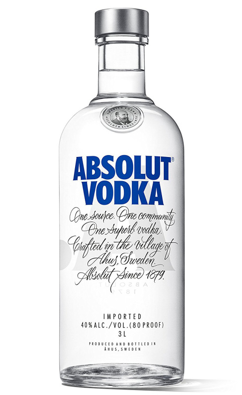 Absolut Blue 40 % 3 l