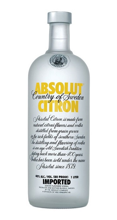 Absolut Citron 40 % 1 l