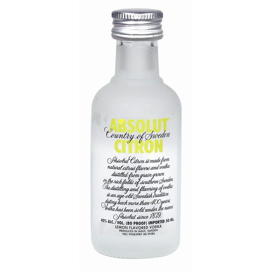 Absolut Citron 40 % 0,05 l