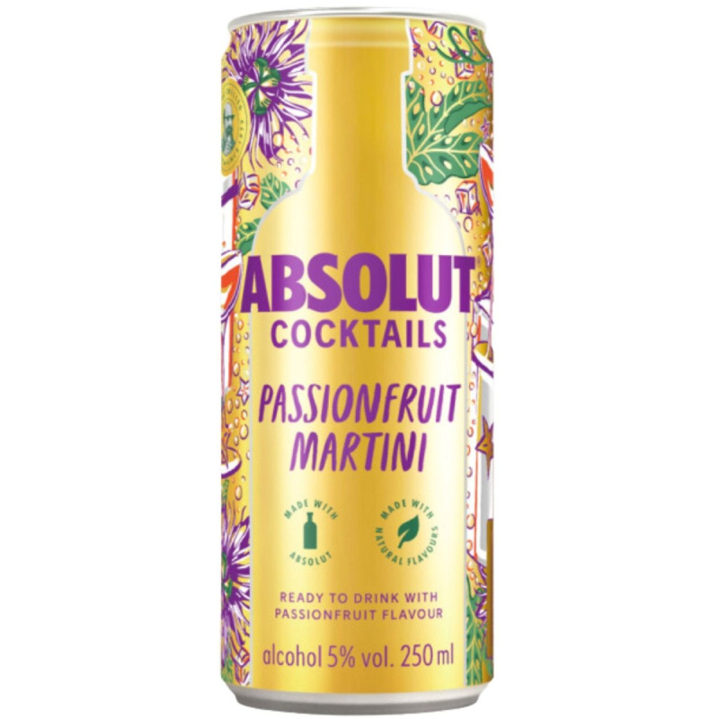 Absolut Cocktail Passionfruit Martini