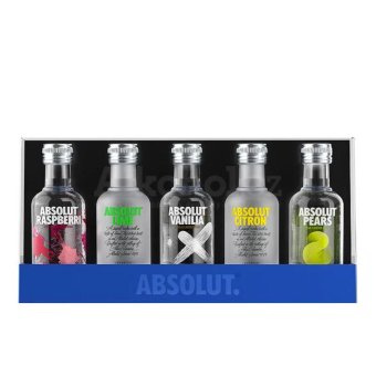 Absolut Five Collection 5 x 0,05 l