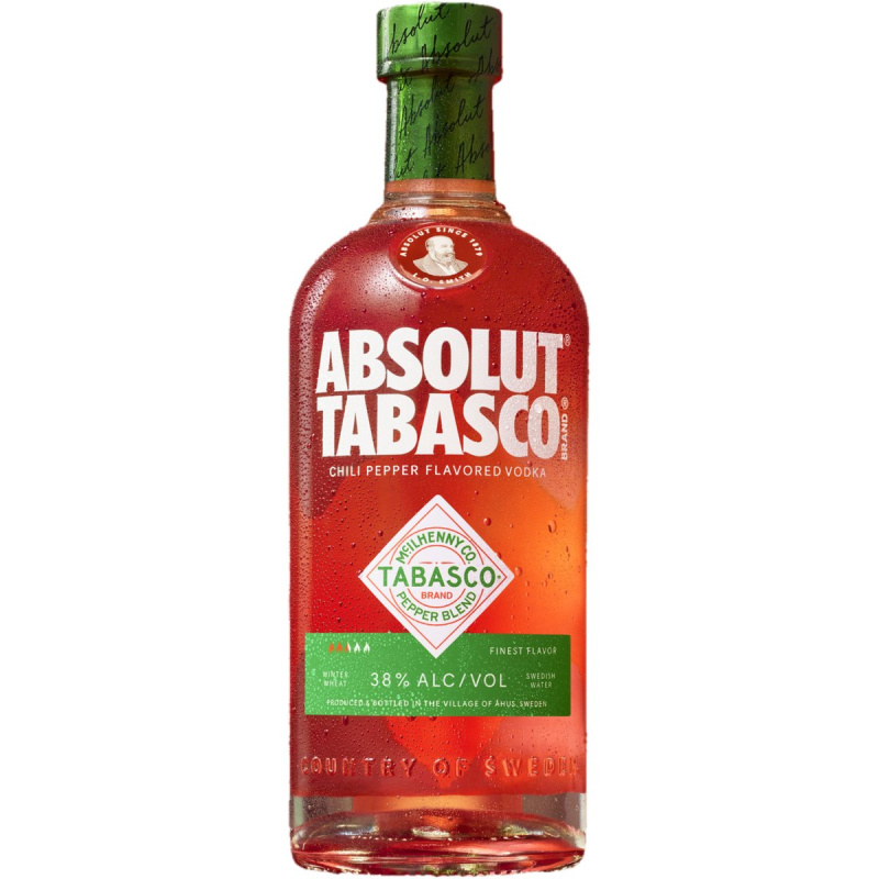 Absolut Tabasco 38% 0,7l