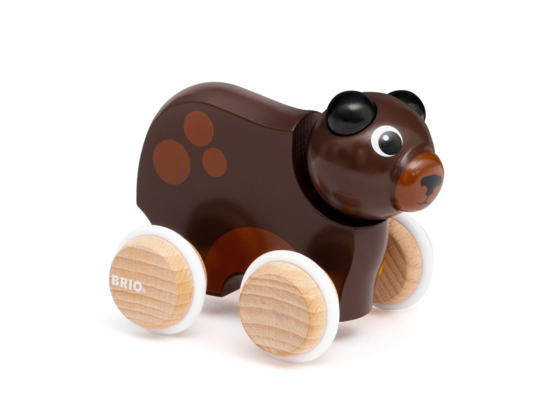 Brio 30338 legrační jezdící medvěd
