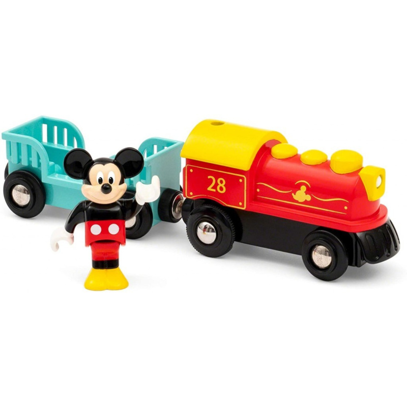 Brio World Vlak na baterie Myšáka Mickeyho